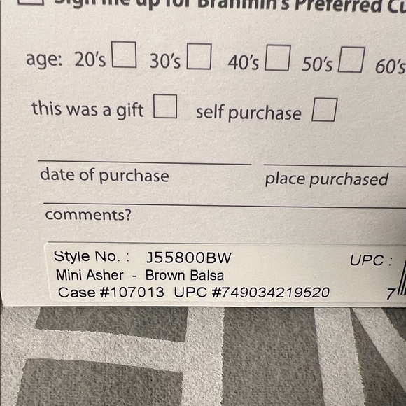 Brahmin Mini AsherWomen's Tote- Brown Balsa - Picture 4 of 11